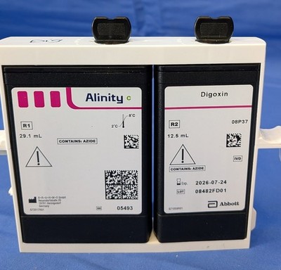 Abbott Alinity c-Series Digoxin (partial) P/N# 08P3720
