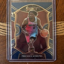 Precious Achiuwa 2020-21 Select Retail Blue Concourse Rookie #80