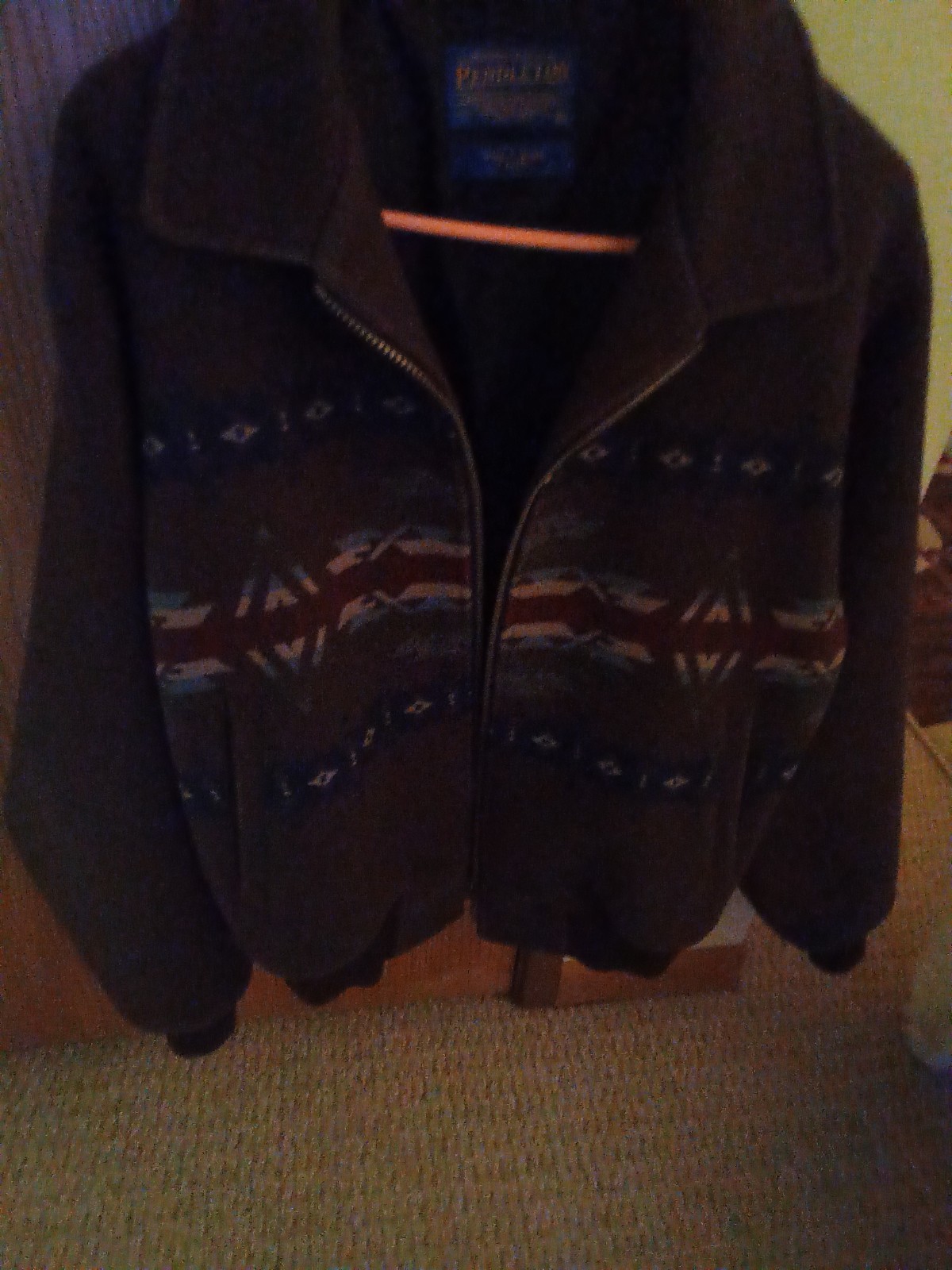 VTG Pendleton Western Wool Native Aztec southwest… - image 3