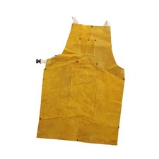 Cowhide Welding Welders Aprons Heat Resistant Bib Apron Men Work Apron for