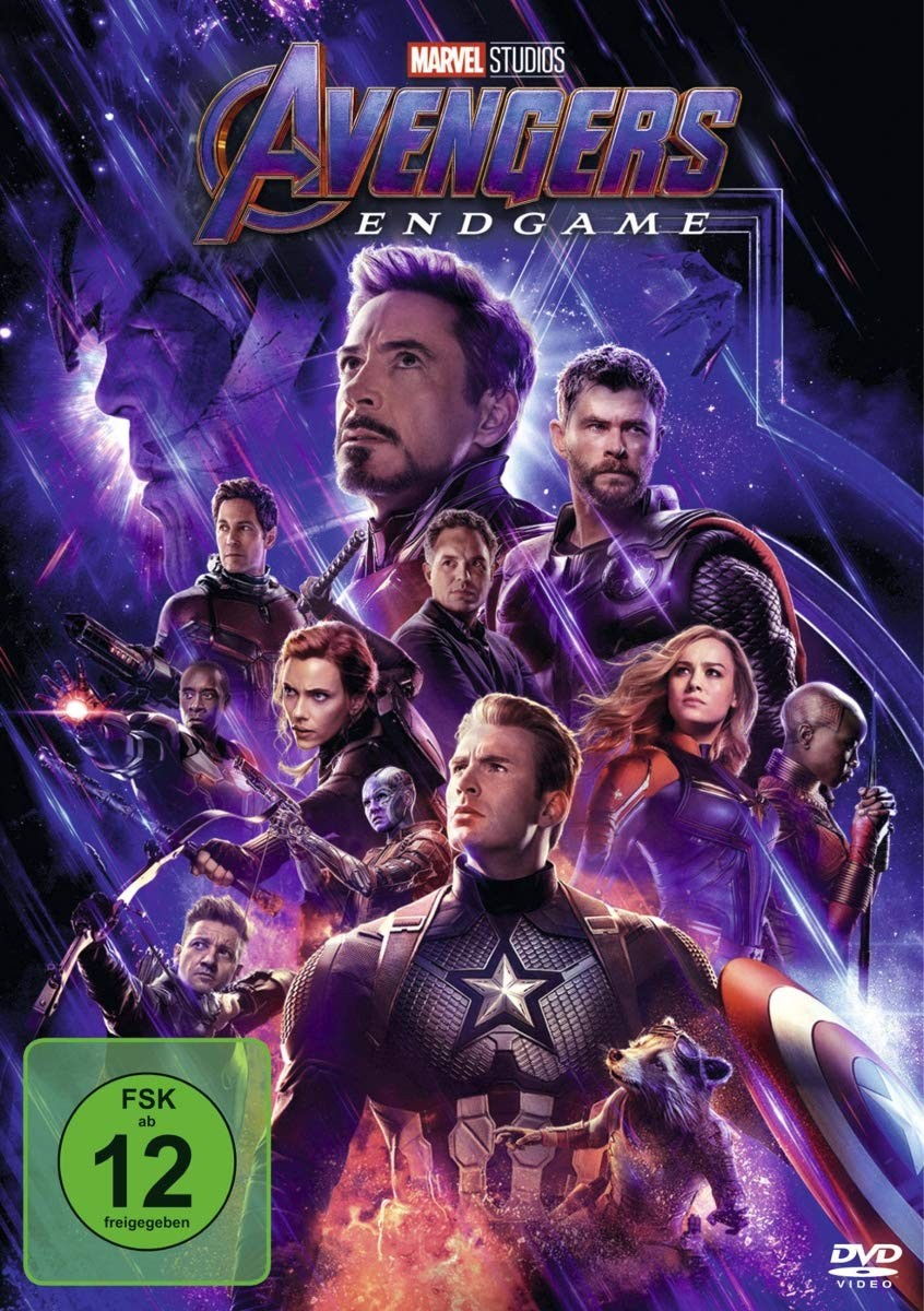 Marvel's The Avengers - Endgame (DVD) Robert Downey Jr. Chris Evans Mark Ruffalo