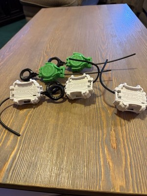 2017 Hasbro Beyblade Burst Turbo Battle League Launchers  Green/White 5 Total