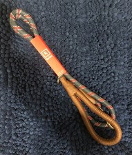 Reddy Red  Navy Rope Dog Leash, 6 ft. Original, Red  Navy