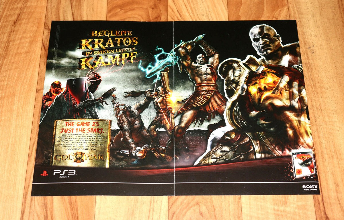 [非売品] GOD OF WAR ゴッドオブウォー　ポスター　販促品　B2 非売品] GOD OF WAR ゴッドオブウォー ポスター 販促品 B2
