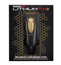 BaBylissPRO LITHIUMFX Cord/Cordless Lithium Ergonomic Clipper | FX673N