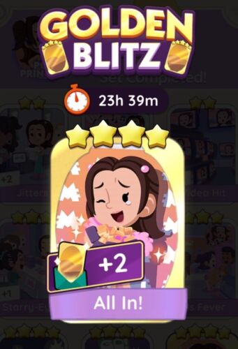 All In! ⭐️⭐️⭐️⭐️ MPLY GO ! Fast Delivery!!! ( Golden Blitz ) - Afbeelding 1 van 1
