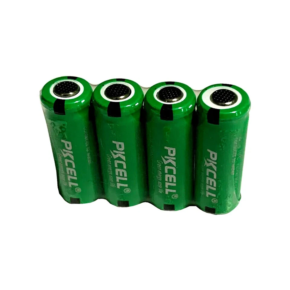 4Pcs 400mAh 1.2V NIMH 2/3AAA Rechargeable Batteries for Outdoor Solar Light - Image 3 of 4