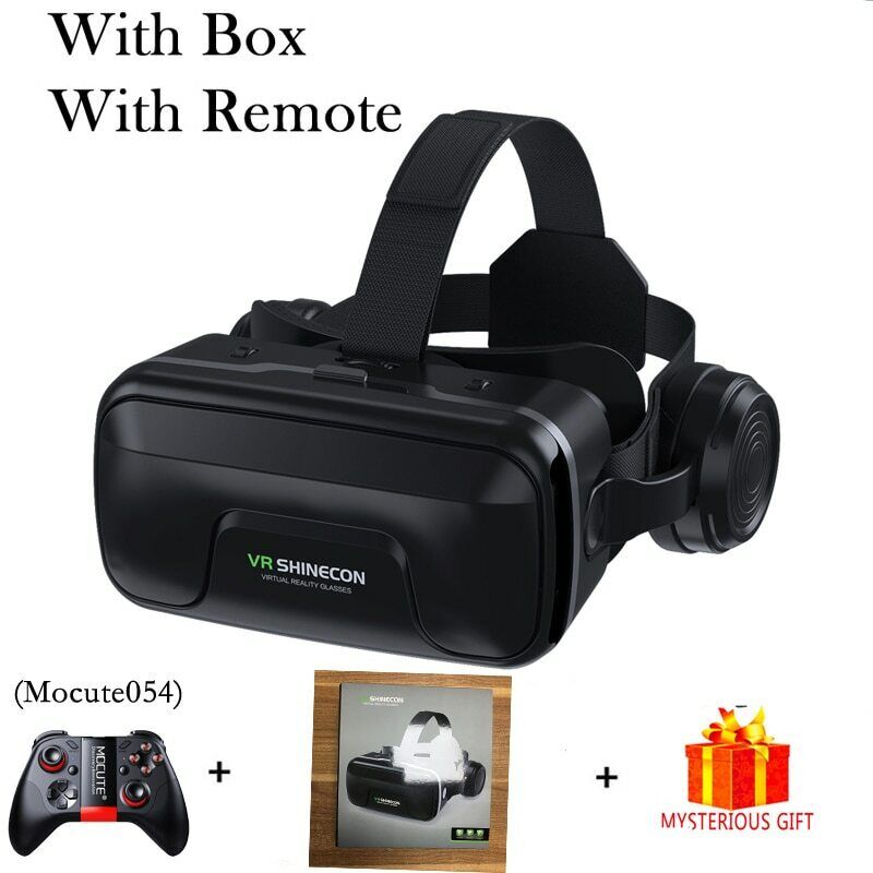Gafas 3d Realidad Virtual Vr Box + Control - Waka Tienda Online