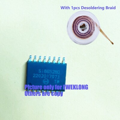 5pcs* SI8652BD-B-ISR SI8652 Marking Code SI8652BD SOP16 IC Chips Component