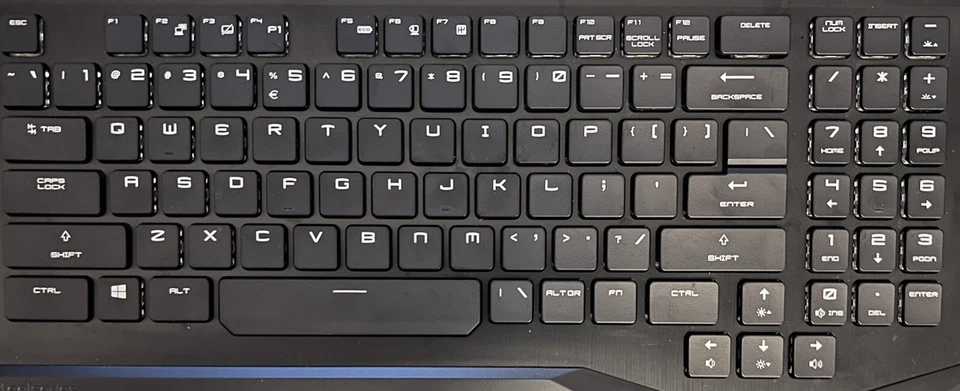 MSI GT75 Titan 8RG GAMING LAPTOP KEYBOARD SINGLE REPLACEMENT KEYS KEYCAPS - Image 2 of 4