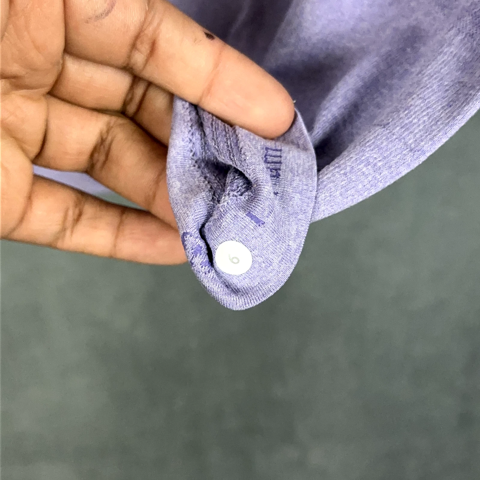 lululemon swiflty tech lavender heather shirt
