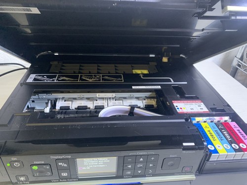 Epson Artisan 710 stampante multifunzione wireless a getto d'inchiostro usata LEGGERE DESCRIZIONE. - Foto 9 di 10