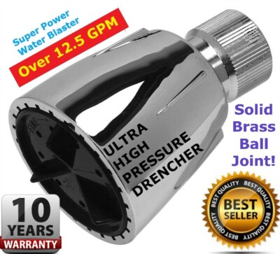 #ad #ad SUPER ULTRA HIGH PRESSURE SHOWER HEAD The Original Super Drencher Over 12.5 GPM $19.99