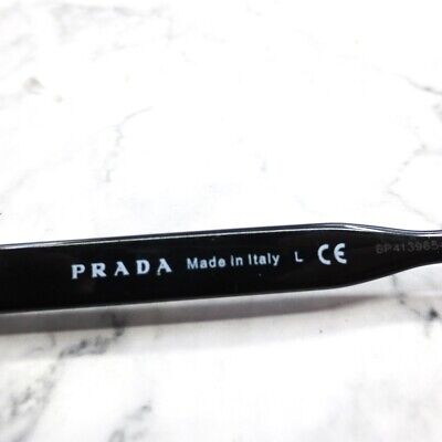 Prada SPR 16U 389-0A7 Sunglasses Black Tortoise Full Rim Prada SPR 16U 389-0A7 Sunglasses Black Tortoise Full Rim