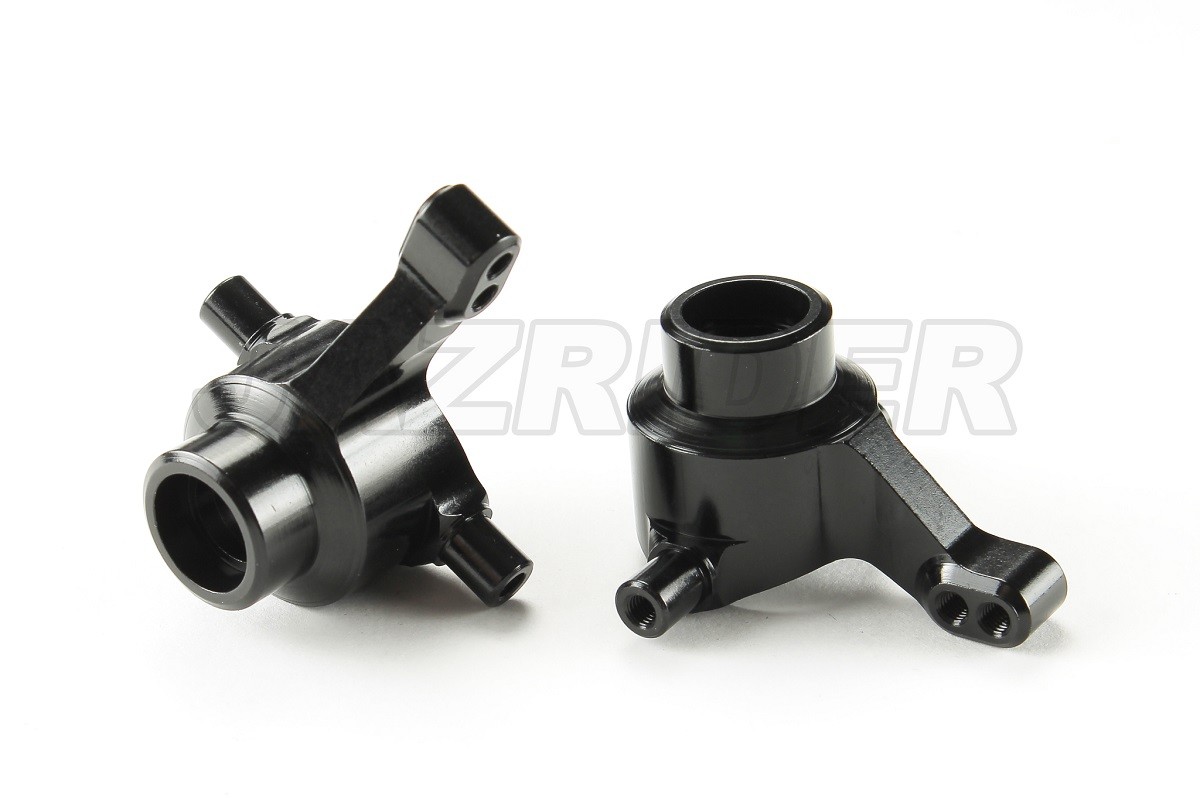 パーツ Tatu Nakamura Jazrider Aluminum Front Upright Knuckle Arms (Black)Set For Tamiya