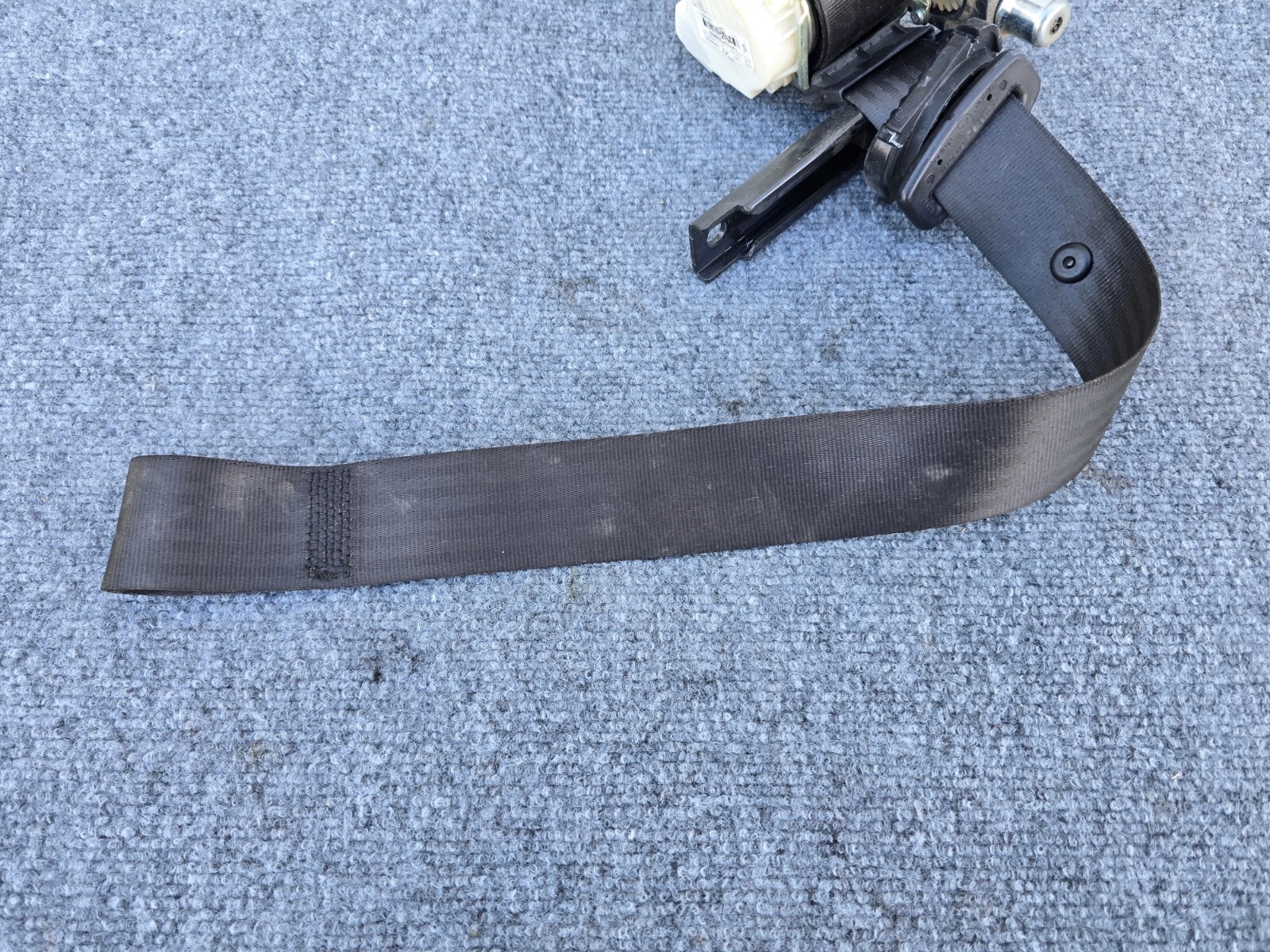 REAR LEFT/RIGHT SIDE SEAT BELT BLACK OEM 119K 08-19 MASERATI GRANTURISMO