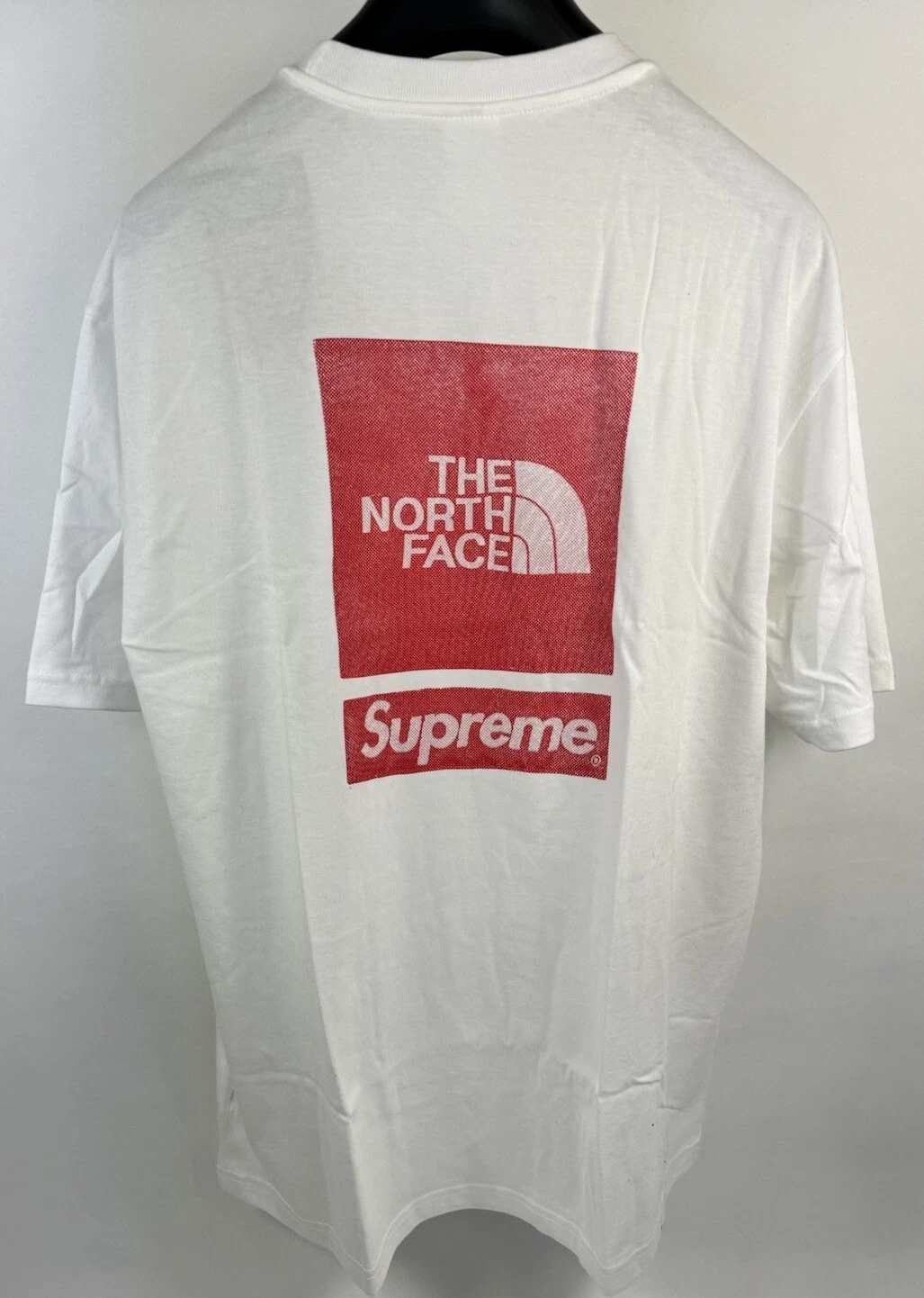 Supreme X The North Face   T shirt imprimé logo Taille : L