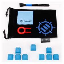 ENHANCE Gaming Keyboard Keycaps Upgrade Kit - WASD & Arrow Key with Cleaning Kit