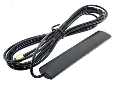BY-2400-04 : WiFi/BT/BLE/ZigBee/ISM 2400MHz SMA Male Adhesive Mount Antenna