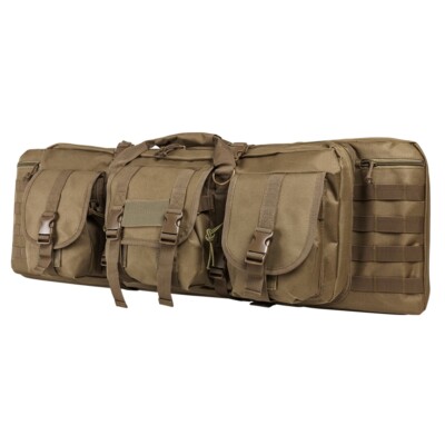 NcSTAR VISM 36 inch Double Carbine Soft Case - TAN Holds 2 Rifles