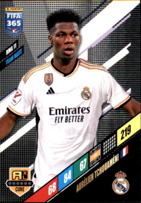 Fifa 365 2024 Adrenalyn XL RMA 11 - Aurelien Tchouameni - Team Mate