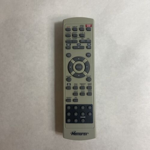 Memorex HS-M449PB-GY-320 OEM DVD Remote Control MVD2037 MVD2022 MVD2037 MDV2042 - Afbeelding 1 van 5