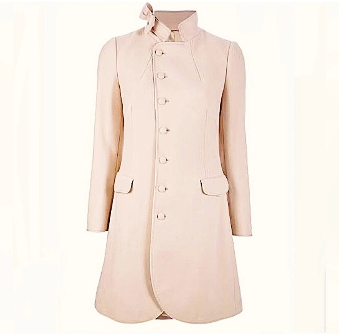 Red valentino hotsell wool coat