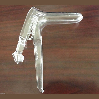 Vaginal Speculum Disposable Size L Sterile Plastic Clear 1 Unit