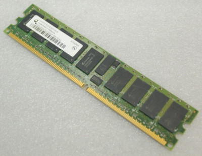 Qimonda 4GB 2Rx4 PC2-5300P DDR2 ECC Server Memory Ram HYS72T512022EP-3S-B