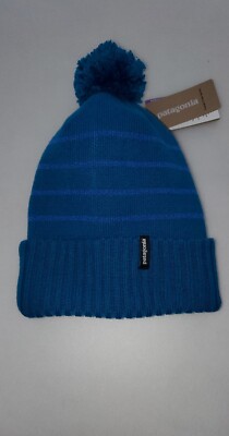 New Patagonia Powder Town Beanie Men's Perennial Stripe Knit