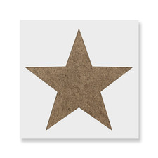 Star Stencil - Durable & Reusable Mylar Stenc...