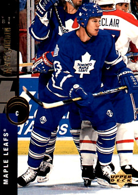1994-95 Upper Deck #51 Mats Sundin Toronto Maple Leafs HOF