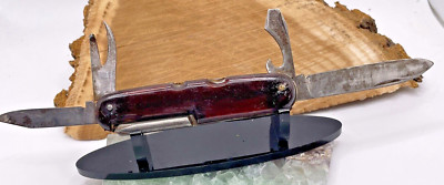 Vintage Earl Richartz Whale Emblem Scout Multi tool pocketknife Solingen--917.24