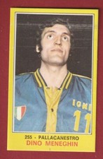 PANINI FIGURINE SPORTS CHAMPIONS 1970-71 BASKETBALL N.255 DINO MENEGHIN NEW