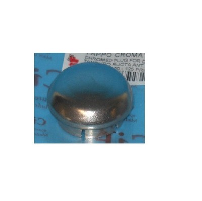 TAPPO CROMATO PER TAMBURO RUOTA ANTERIORE VESPA 125 150 PX PE DAL 1978 Al 1982 - Foto 5