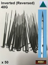 M00705x50 MOREZMORE Bulk 50 Felting Needles 40G FINE INVERTED REVERSED Dry NF