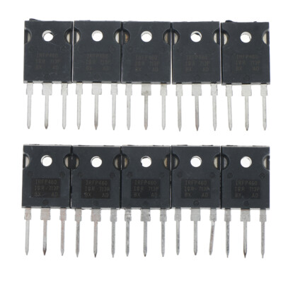 10Pcs IRFP460 20A 500V power MOSFET N-channel transistor TO-24*io