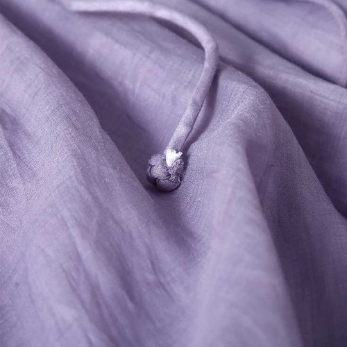 Women Elastic Waist Lace Up Cotton Linen Long Skirt Cocktail Party Maxi Skirts - Picture 9 of 22