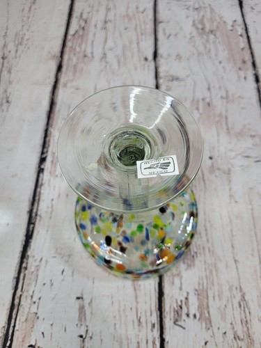 Mexican Margarita Confetti Glass Hand Blown-Spare/Replacement 6.25" - Picture 4 of 6