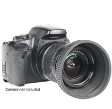 Bower 82mm Collapsible Rubber Lens Hood (Black)