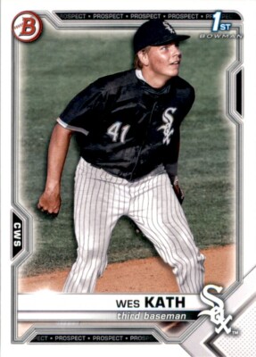 2021 Bowman Draft #BD-43 Wes Kath 1st Bowman