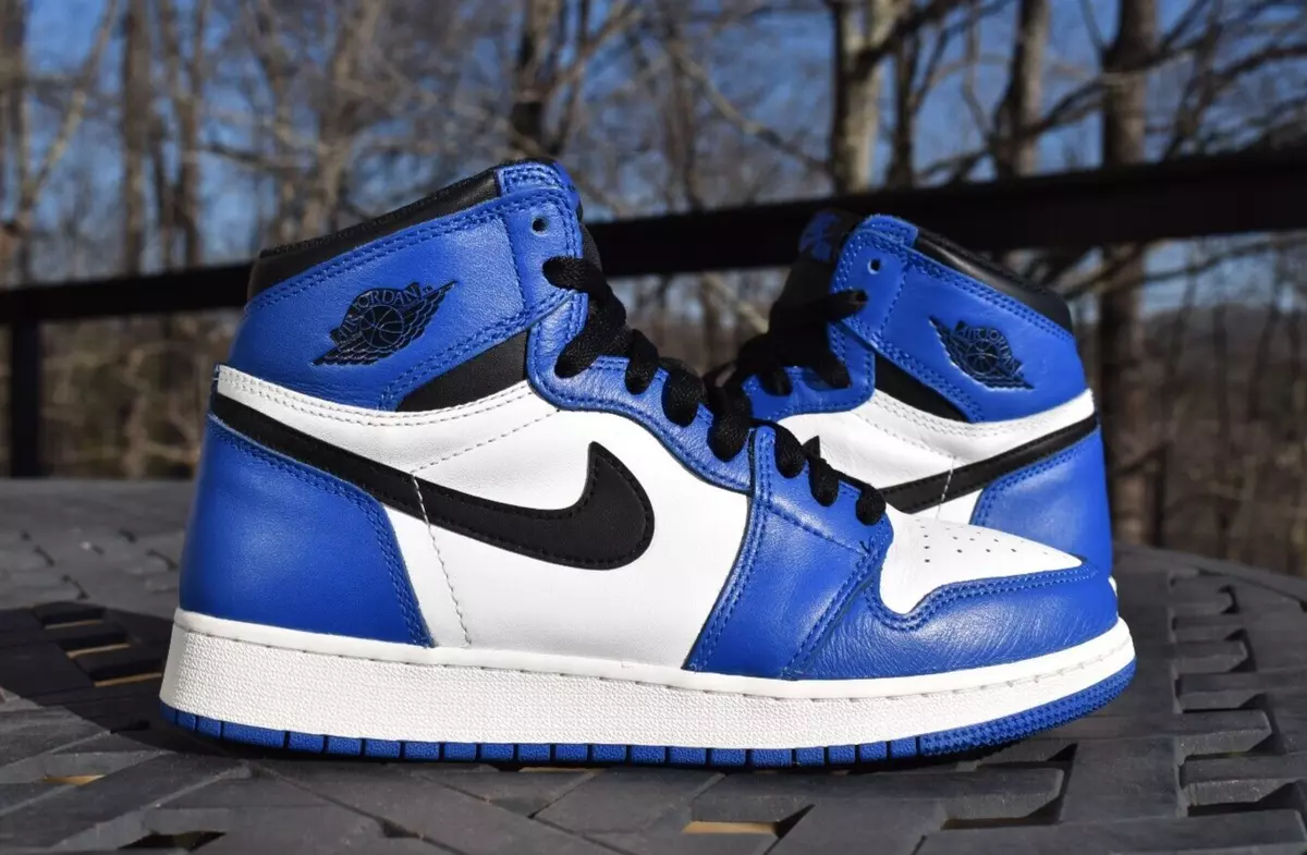 Nike Air Jordan 1 Retro High OG BG 'Game Royal' 575441-403 Youth Size 6.5Y