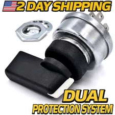 2 Day Shipping - Ignition Switch fits Miller Welder 217680 w/HANDLE &GROMMET