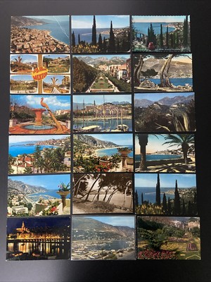 ZZ197- Lot de 18 Cartes Postales - Menton - 06 Alpes Maritimes - CPSM Couleur