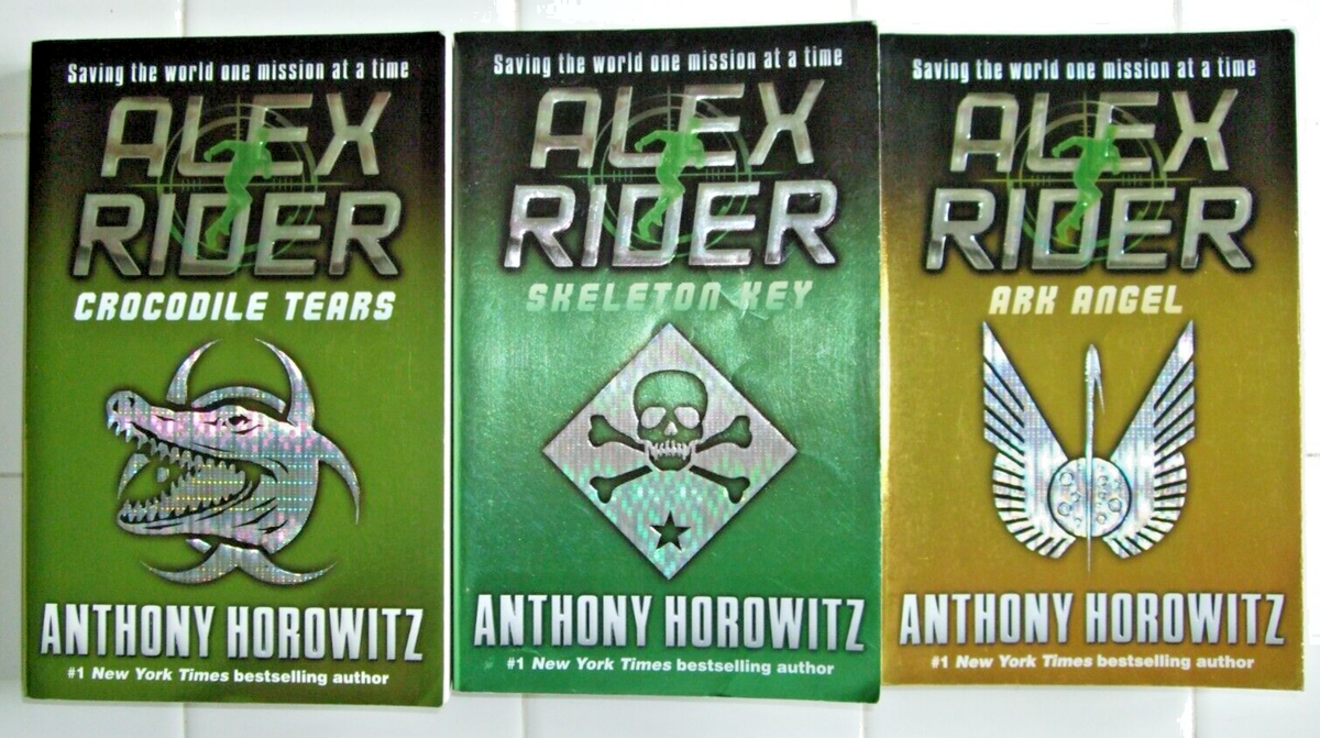 Anthony Horowitz Lot of 10 Alex Rider Books 1-10 9 Paperbacks & 1