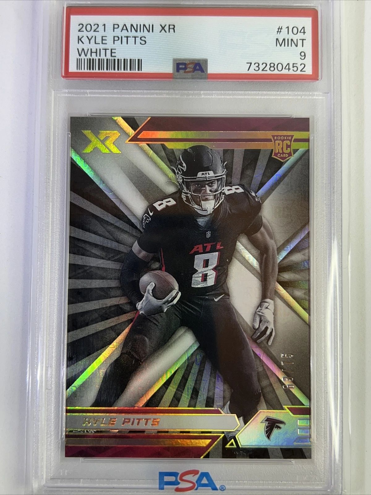 Kyle Pitts Panini XR #104 White