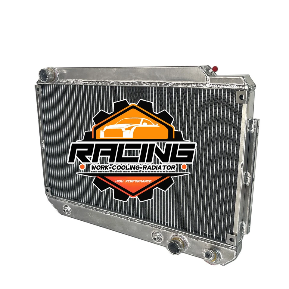 Radiador pulido para 1972-1981 74 79 Mercedes-Benz R107/C107 450 SL/SLC cupé Foto 2 de 4