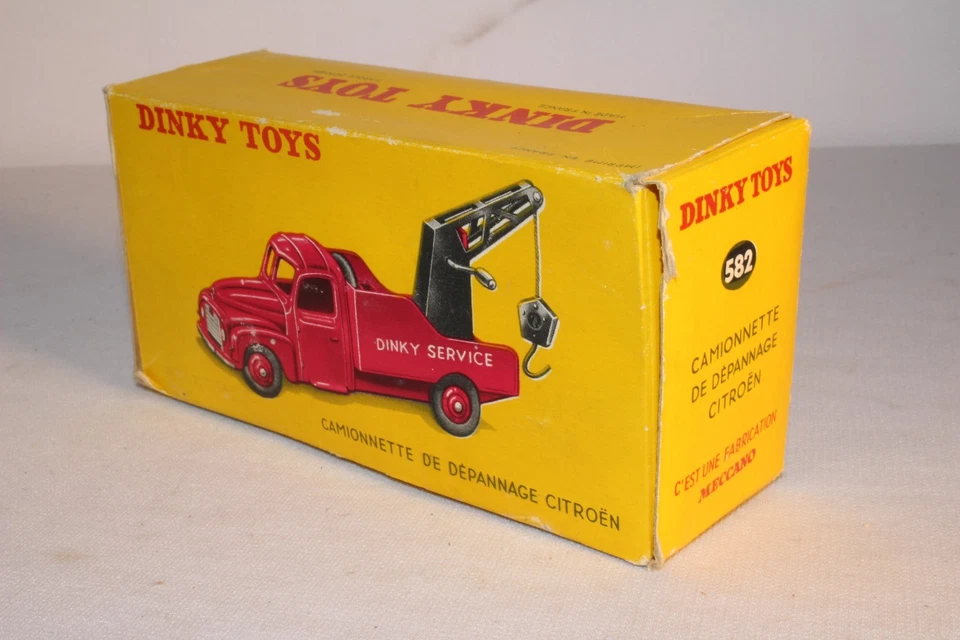 Grúa Citroen Dinky #582 años 50, con caja original Foto 3 de 4