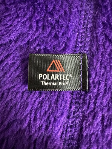 Patagonia Retool Fleece Vest Womens S Purple Zipper Pockets Polartec Logo - Picture 10 of 13