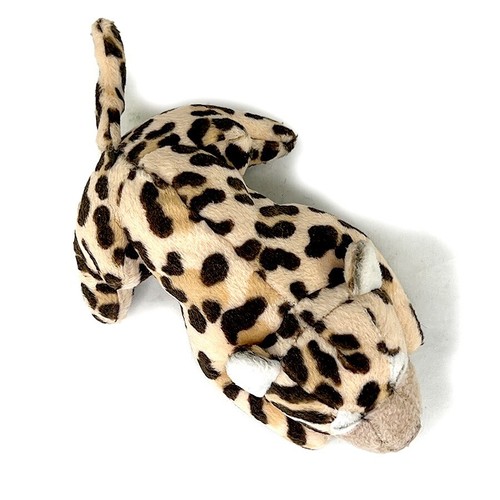 San-Ei Vintage Plush Growling Leopard from Japan - Picture 5 of 6